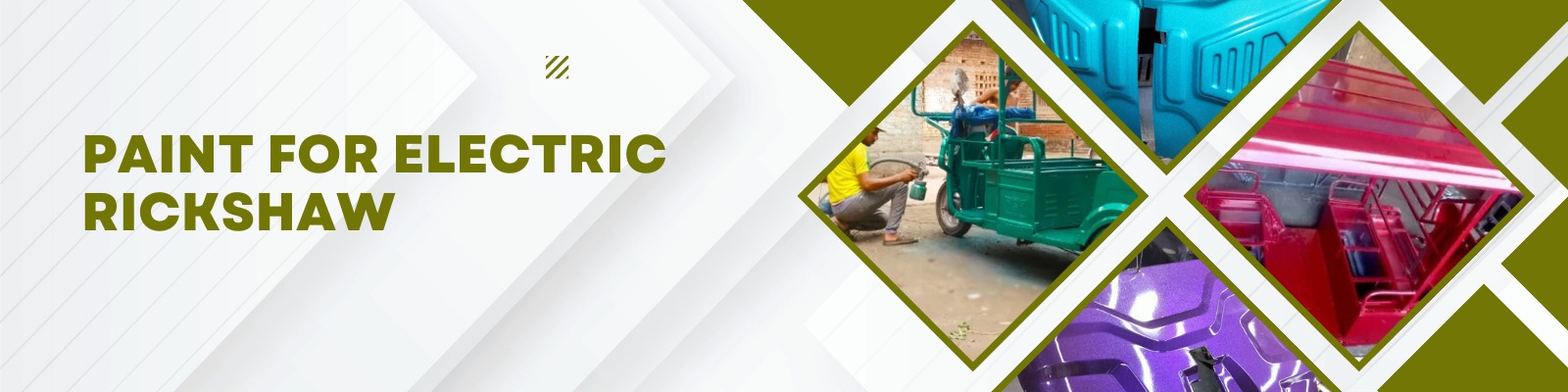 Paint for Electric Rickshaw